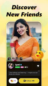 Waah discover new friends screen