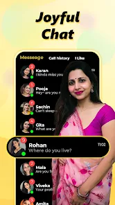 Waah joyful chat screen