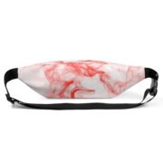 Fanny Pack - White and Red Smoke - Image 3
