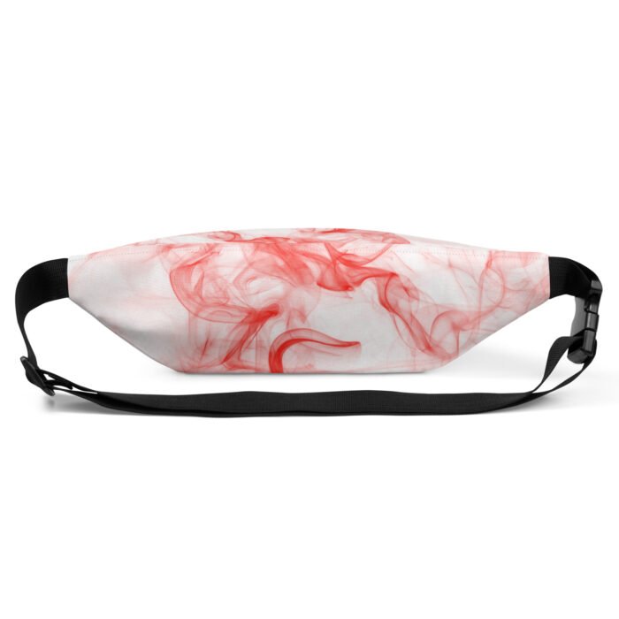 Fanny Pack - White and Red Smoke - Image 3