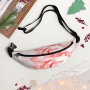 Fanny Pack - White and Red Smoke - Image 6