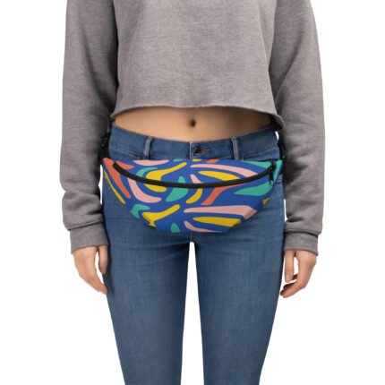 Colourful Crossbody Bag with Secret Pocket