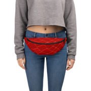 Red crossbody bag