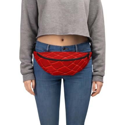 Red crossbody bag
