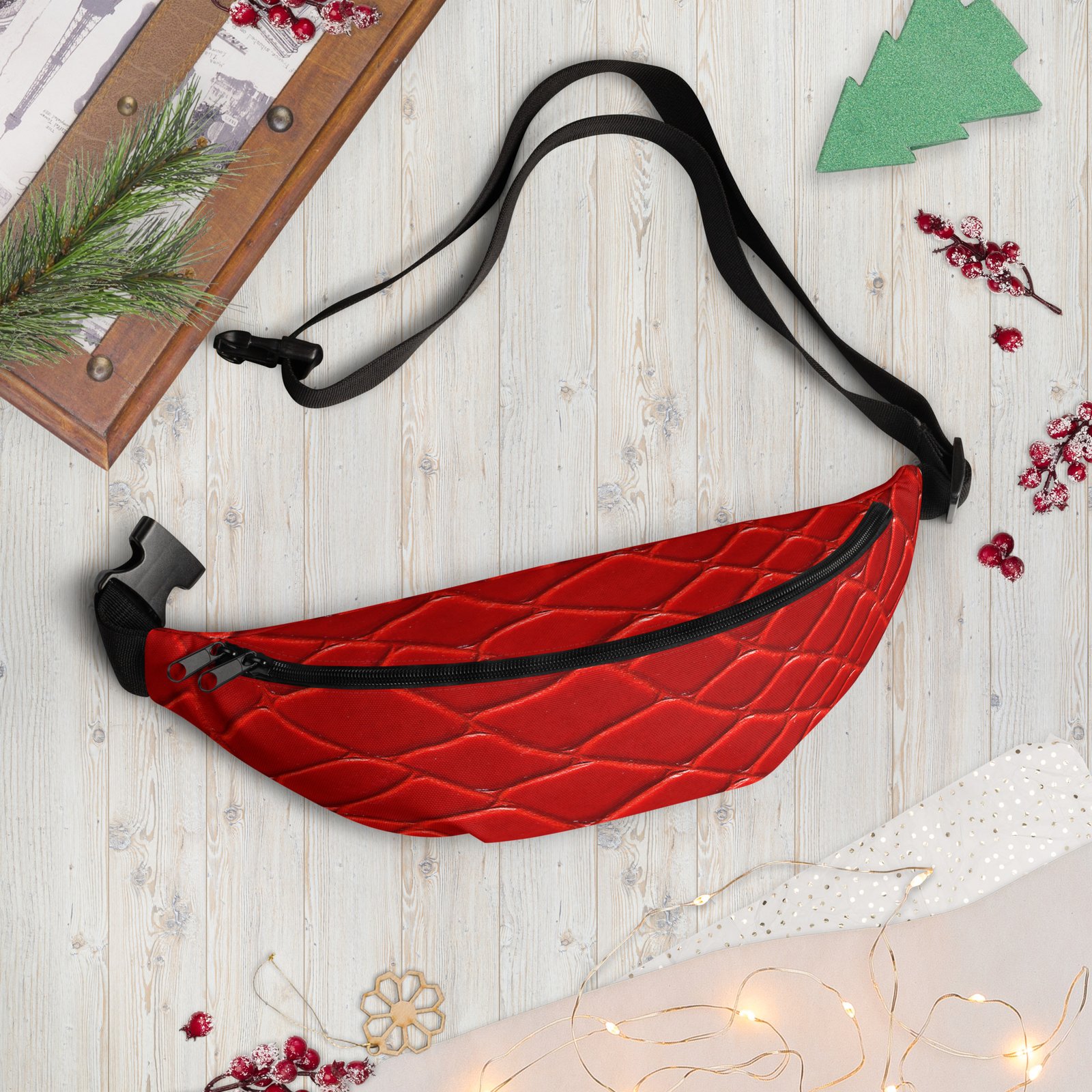 all-over-print-fanny-pack-white-front-6874ee8ad56ff.jpg Red crossbody bag - Image 6