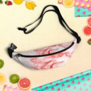 Fanny Pack - White and Red Smoke - Image 8
