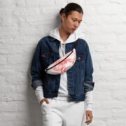 Fanny Pack - White and Red Smoke - Image 9