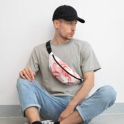 Fanny Pack - White and Red Smoke - Image 10