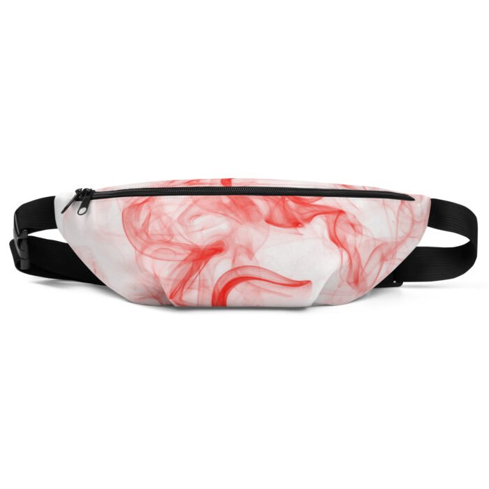 Fanny Pack - White and Red Smoke - Image 14