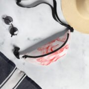 Fanny Pack - White and Red Smoke - Image 12