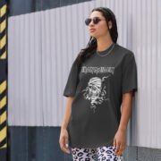 Iron Maiden T-shirt – Oversized Vintage Style for True Heavy Metal Fans