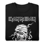 Iron Maiden Sweatshirt - Unisex Premium Black - Image 10