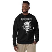 Iron Maiden Sweatshirt - Unisex Premium Black - Image 14