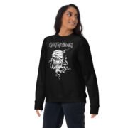 Iron Maiden Sweatshirt - Unisex Premium Black - Image 17