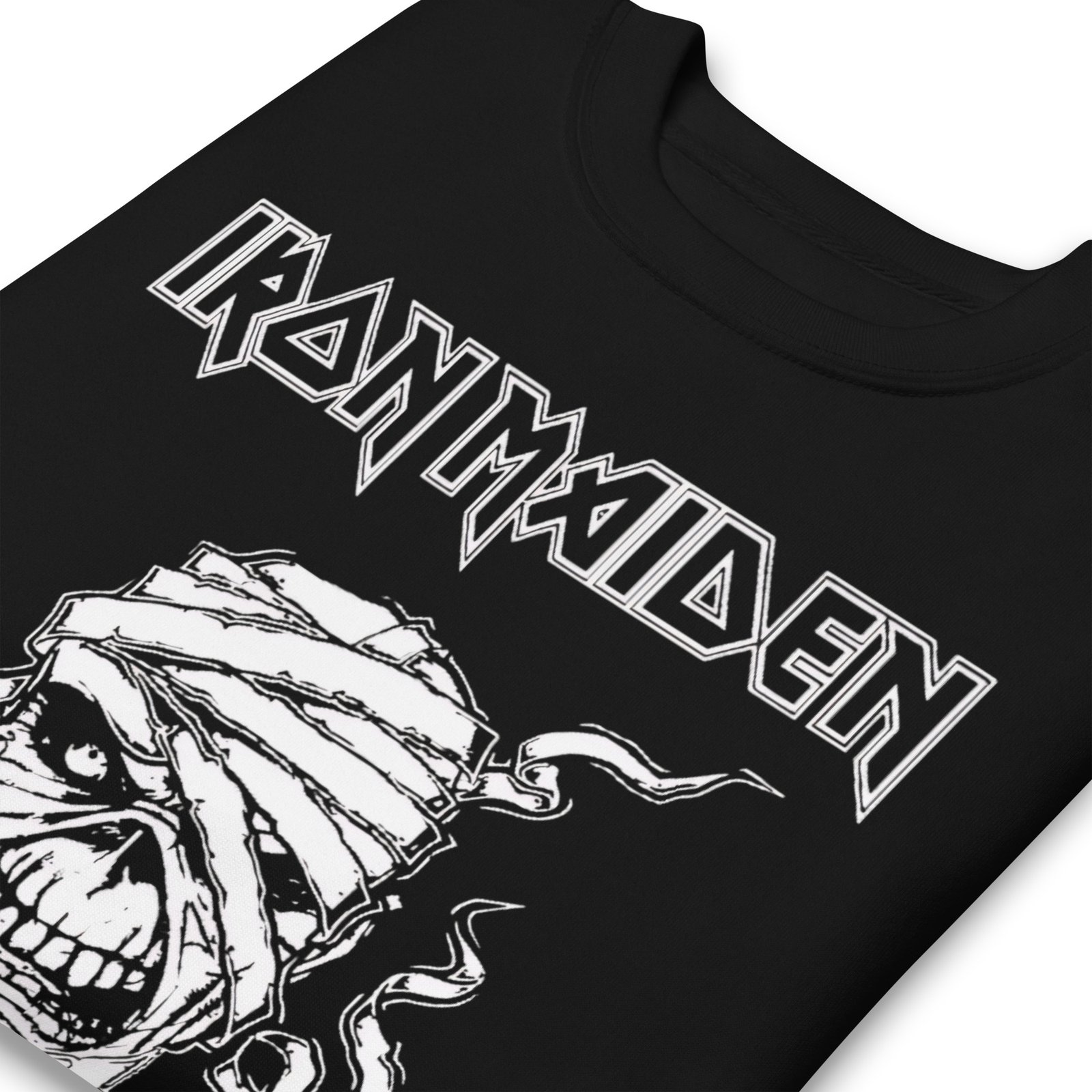 unisex-premium-sweatshirt-black-zoomed-in-6874f3a5ca733.jpg Iron Maiden Sweatshirt - Unisex Premium Black - Image 21