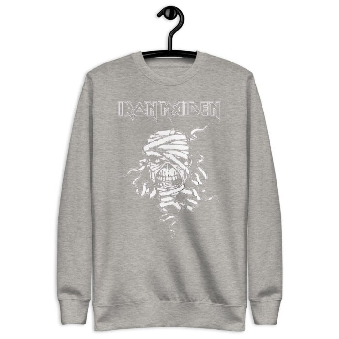 Iron Maiden Sweatshirt - Unisex Premium Black - Image 37