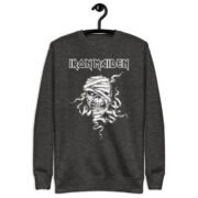 Iron Maiden Sweatshirt - Unisex Premium Black - Image 25