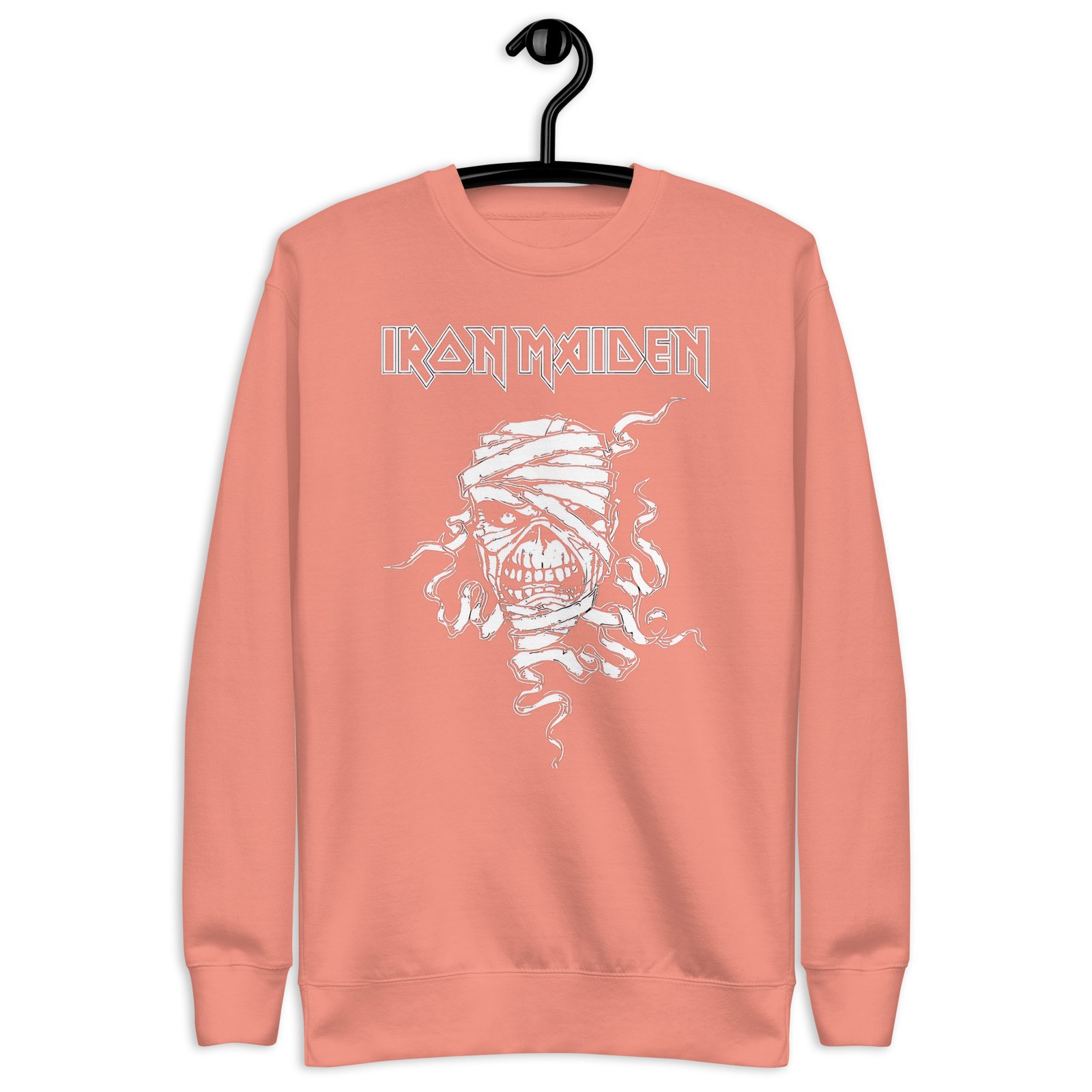 unisex-premium-sweatshirt-dusty-rose-front-6874f3a605c87.jpg Iron Maiden Sweatshirt - Unisex Premium Black - Image 35