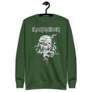 Iron Maiden Sweatshirt - Unisex Premium Black - Image 31