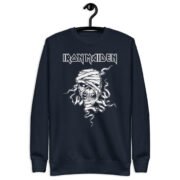 Iron Maiden Sweatshirt - Unisex Premium Black - Image 23