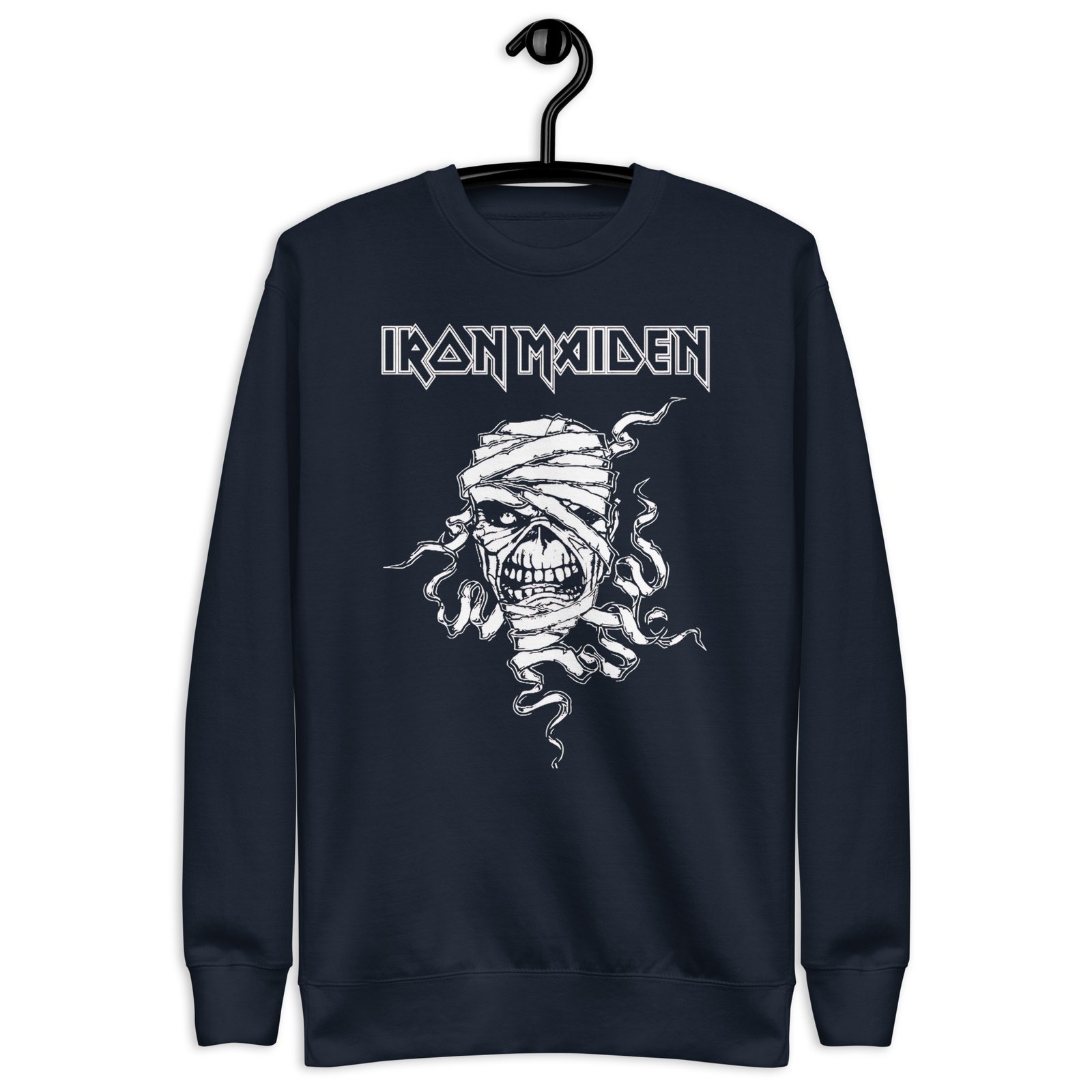unisex-premium-sweatshirt-navy-blazer-front-6874f3a5cb818.jpg Iron Maiden Sweatshirt - Unisex Premium Black - Image 23