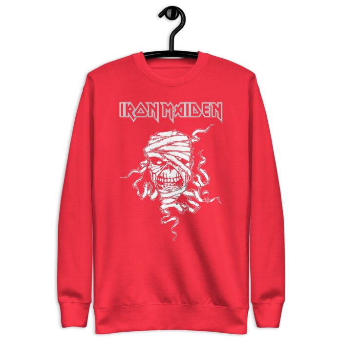 Iron Maiden Sweatshirt - Unisex Premium Black - Image 33