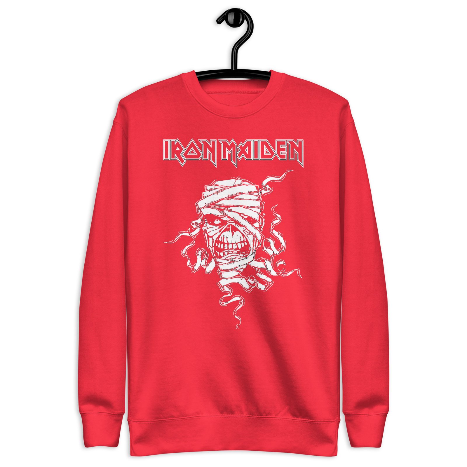 unisex-premium-sweatshirt-team-red-front-6874f3a5ec6be.jpg Iron Maiden Sweatshirt - Unisex Premium Black - Image 33