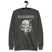 Iron Maiden Sweatshirt - Unisex Premium Black - Image 29
