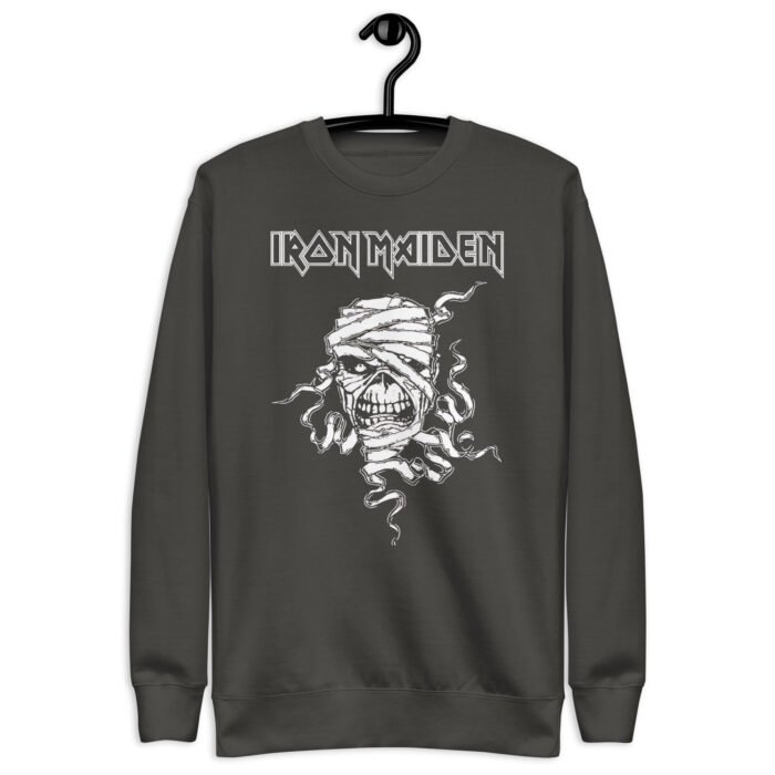 Iron Maiden Sweatshirt - Unisex Premium Black - Image 29